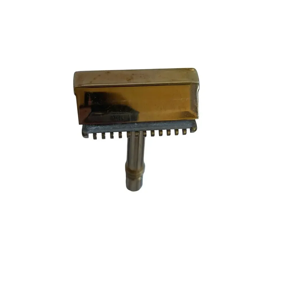 Vintage GEM Micromatic Single Edge Safety Razor w/ Original Hard Case & Blades